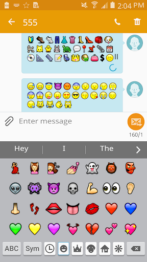 Emoji Font Message Maker - عکس برنامه موبایلی اندروید