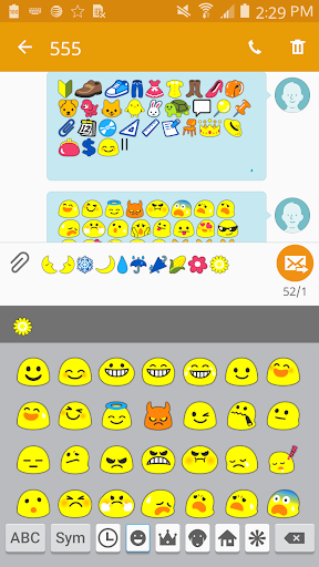 Emoji Font Message Maker - عکس برنامه موبایلی اندروید