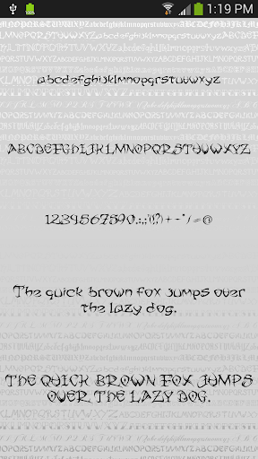 Tattoo Fonts Message Maker - Image screenshot of android app