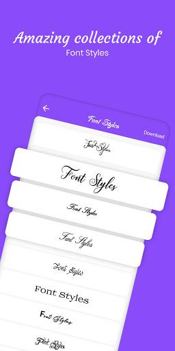 Font Style & Stylish Name - عکس برنامه موبایلی اندروید