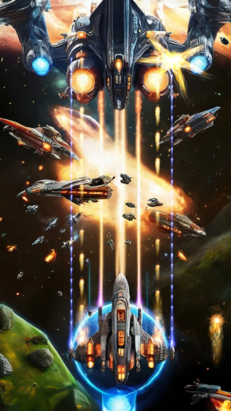 Monster Shooter: Air Combat - عکس بازی موبایلی اندروید