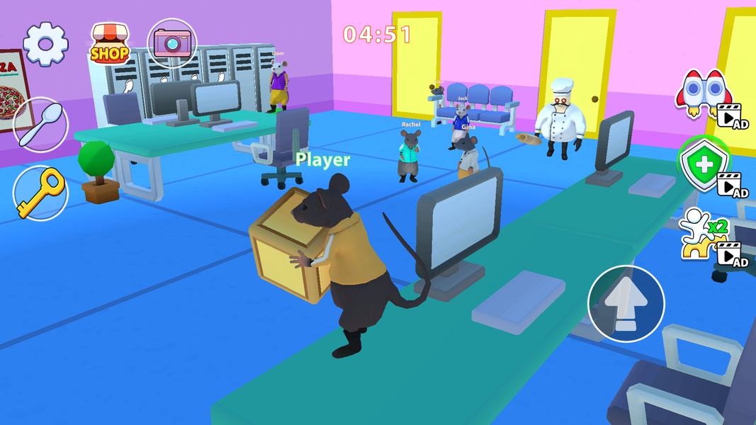 Monster Escape: Obby Challenge - عکس بازی موبایلی اندروید