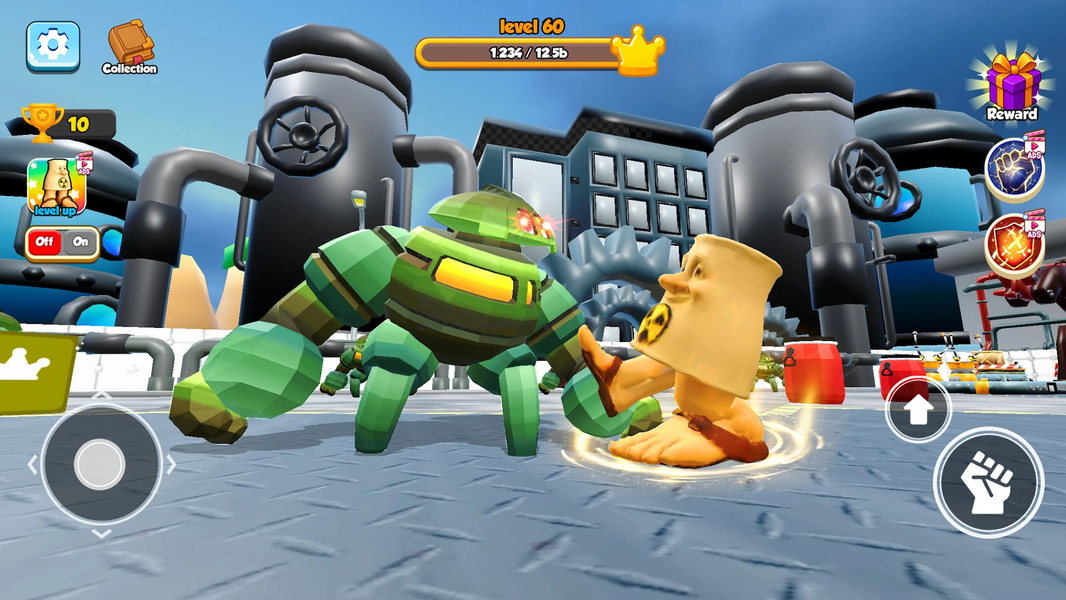 Monster Evolution: Battle Grow - Gameplay image of android game