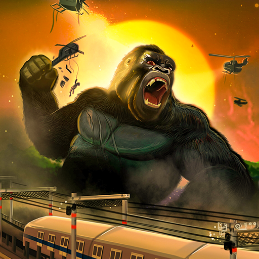 King Kong Godzilla Fighting 3D - Image screenshot of android app