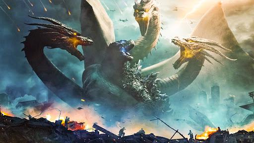 King Kong Godzilla Fighting 3D - Image screenshot of android app