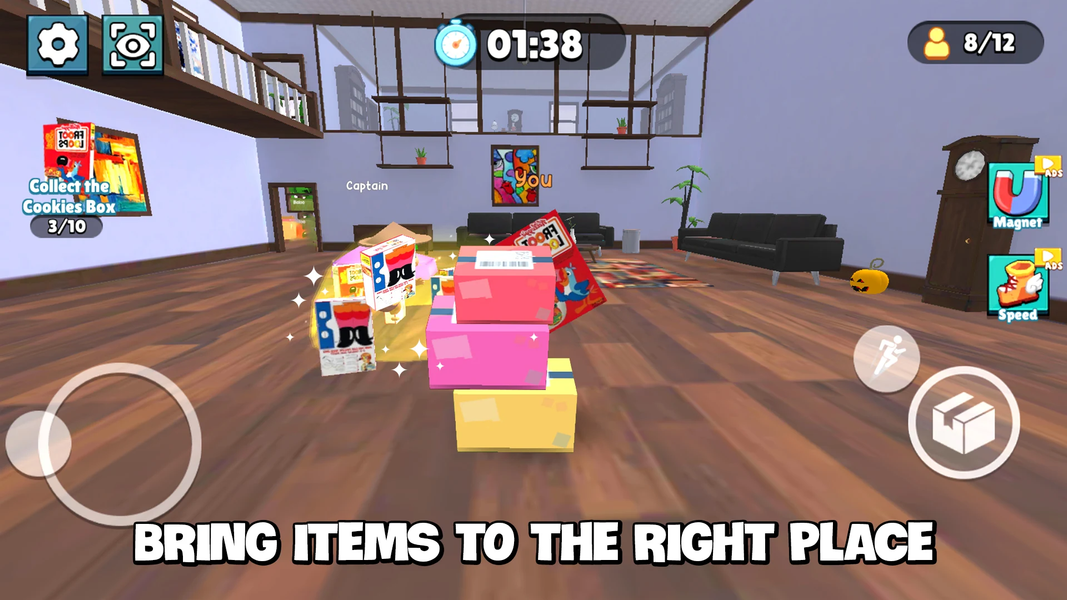 Brainrot Escape: Hide and Seek - Gameplay image of android game