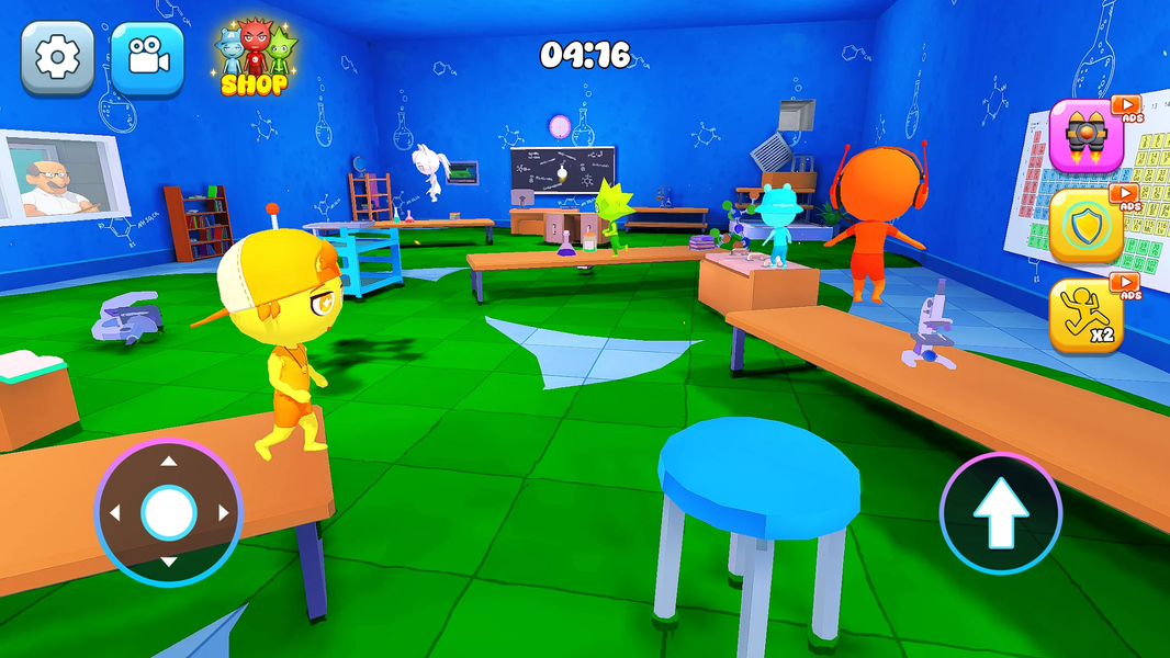 Monster School Breakout Obby - عکس بازی موبایلی اندروید