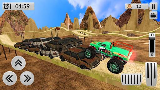 Mountain Climb Jeep Simulator - Gameplay image of android game