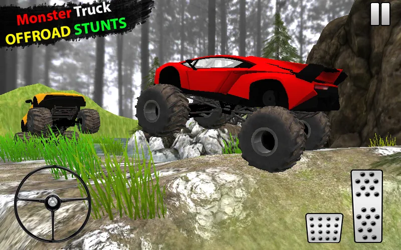 Monster Truck Off Road Stunts Simulator - Crash Stunts Racing