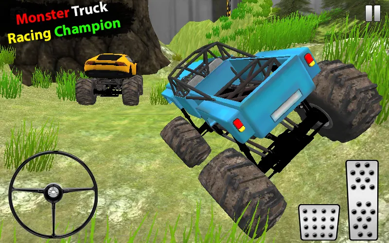 Monster truck offroad game - Gameplay image of android game
