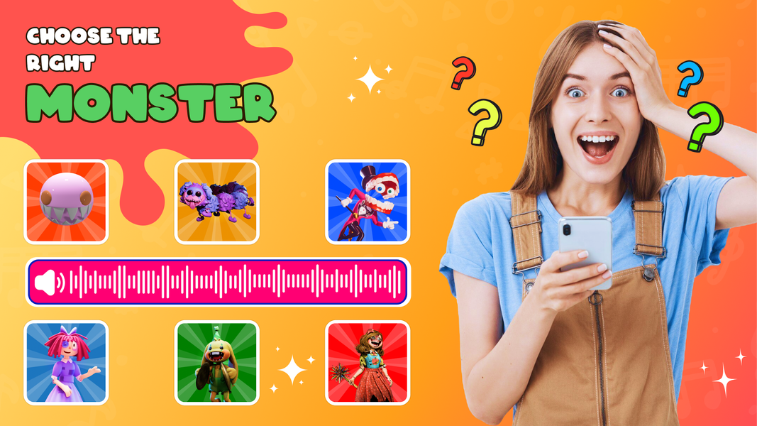 Guess Sound: Monster Voice - Gameplay image of android game