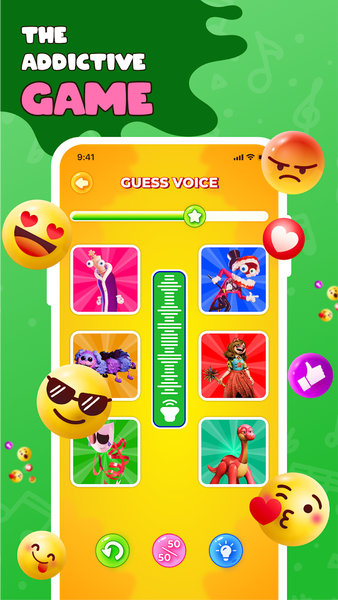Guess Sound: Monster Voice - Gameplay image of android game