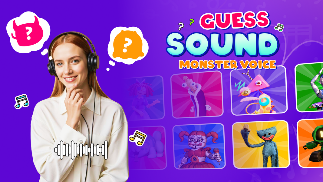 Guess Sound: Monster Voice - Gameplay image of android game