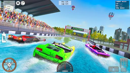 Speed Boat Racing: Boat games - Gameplay image of android game
