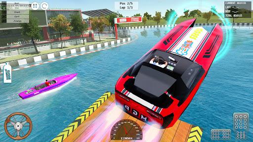 Speed Boat Racing: Boat games - Gameplay image of android game