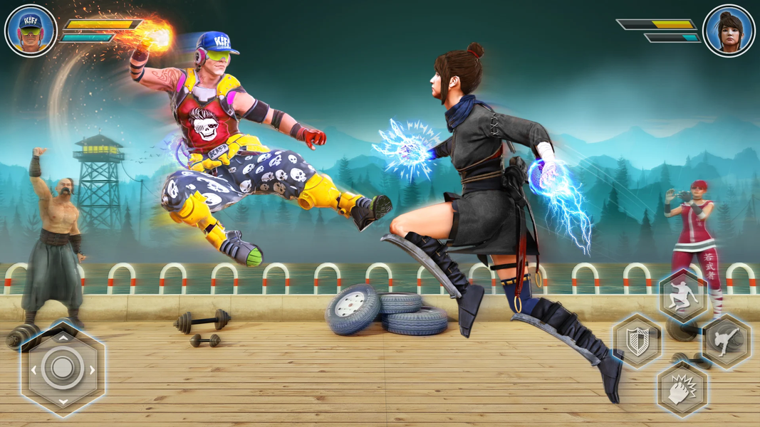 Fighting games: Karate Kung Fu - عکس بازی موبایلی اندروید