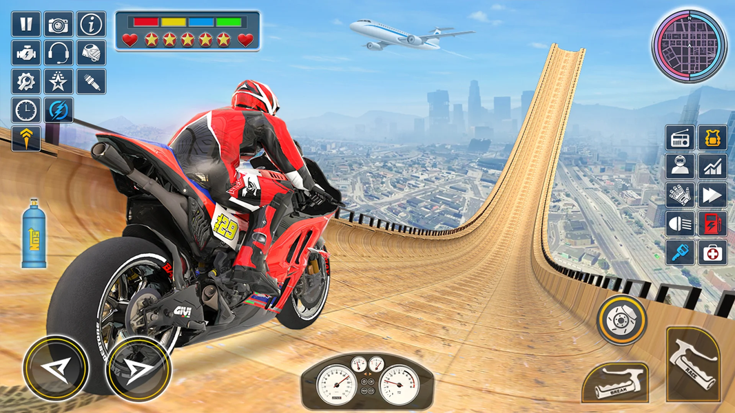 Bike Stunts Games: Bike Racing - Gameplay image of android game