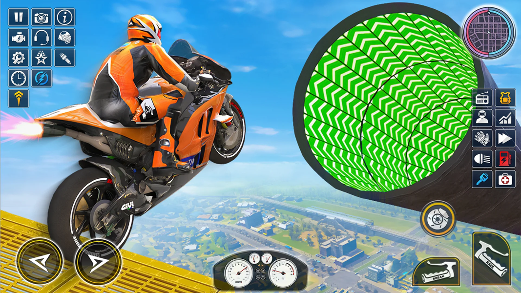 Bike Stunts Games: Bike Racing - عکس بازی موبایلی اندروید