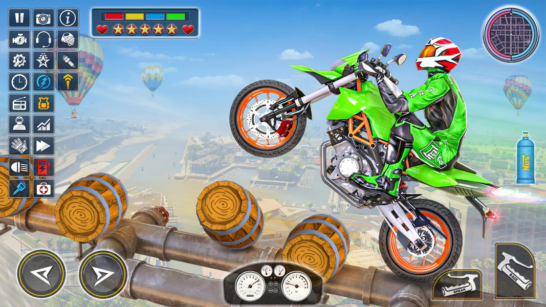 Bike Stunts Games: Bike Racing - عکس بازی موبایلی اندروید