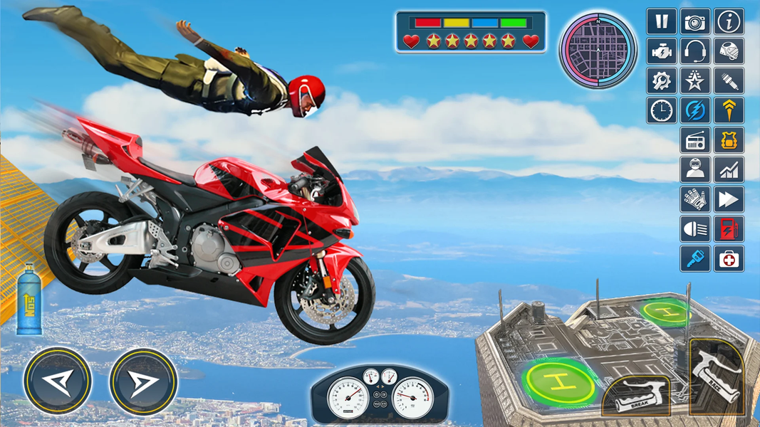 Bike Stunts Games: Bike Racing - عکس بازی موبایلی اندروید