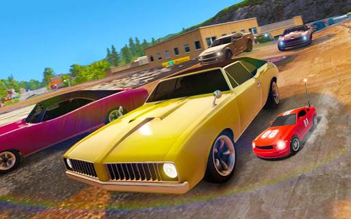 Mini Car Racing: RC Car Games - Gameplay image of android game