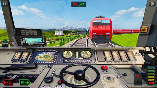 City Train Game 3d Train games - Gameplay image of android game