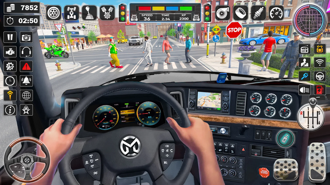 Truck Driving School Games Pro - Gameplay image of android game