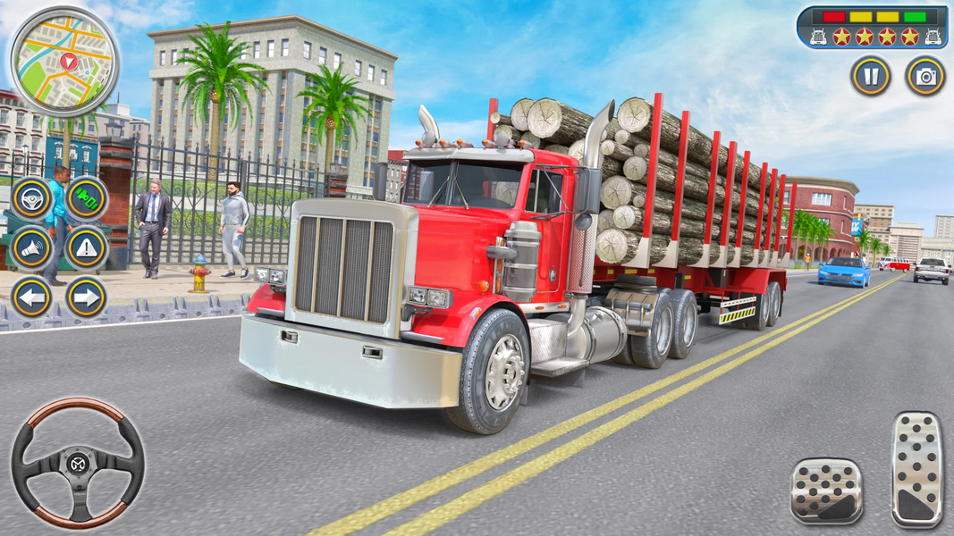 Truck Driving School Games Pro - Gameplay image of android game