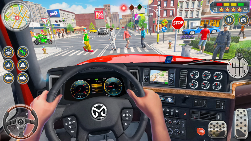 Truck Driving School Games Pro - Gameplay image of android game