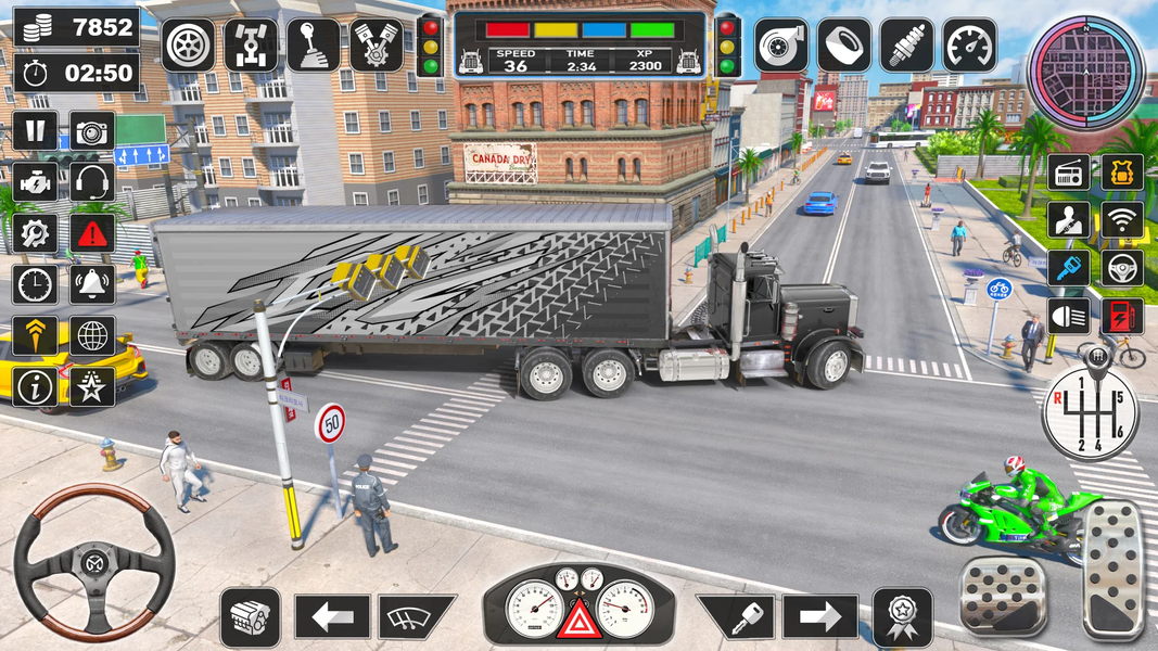 Truck Driving School Games Pro - Gameplay image of android game