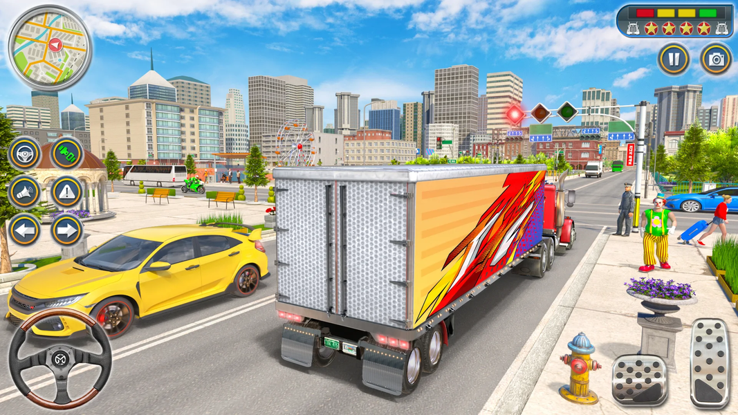 Truck Driving School Games Pro - Gameplay image of android game