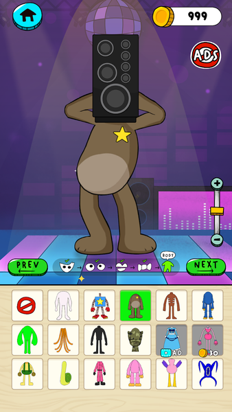 Monster Makeover, Mix Monsters - عکس بازی موبایلی اندروید