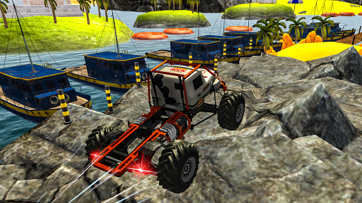 Monster Truck: Offroad Mad Truck Race off - Gameplay image of android game