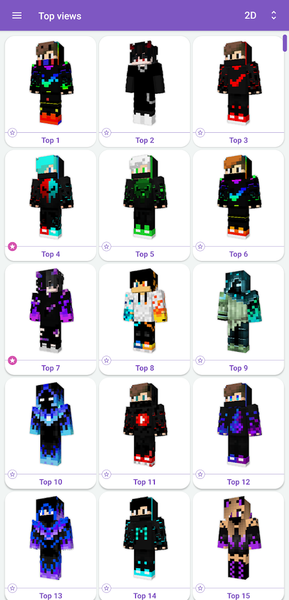 PvP Skins for Minecraft PE - عکس برنامه موبایلی اندروید
