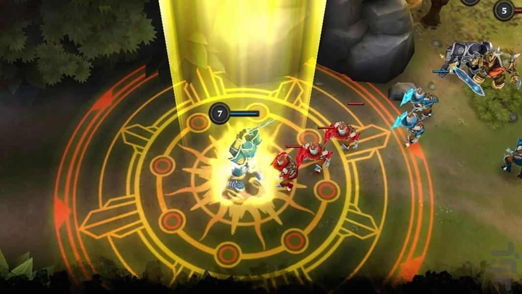 Legendary Heroes - Gameplay image of android game