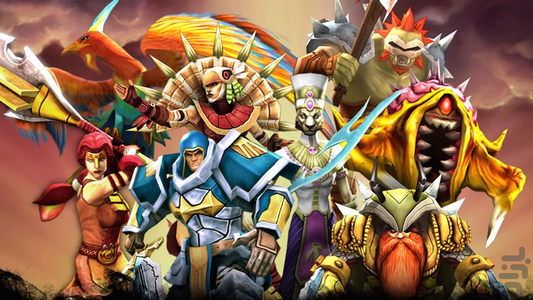 Legendary Heroes - Gameplay image of android game