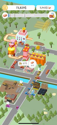 Idle Factory Builder: Clicker - Gameplay image of android game