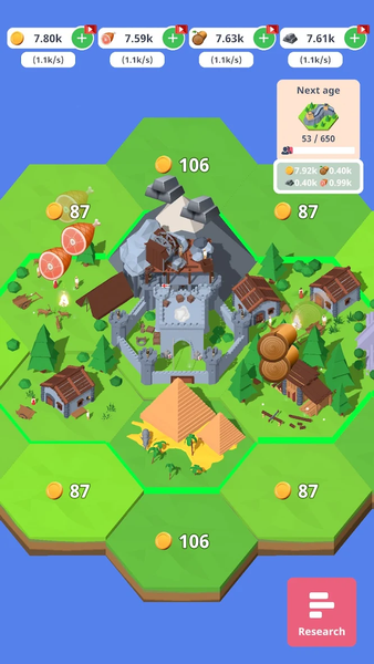 Nation Leader: Idle Strategy - Gameplay image of android game