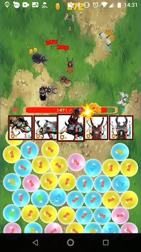 attack! Beetles,stag GreatWar2 - Image screenshot of android app