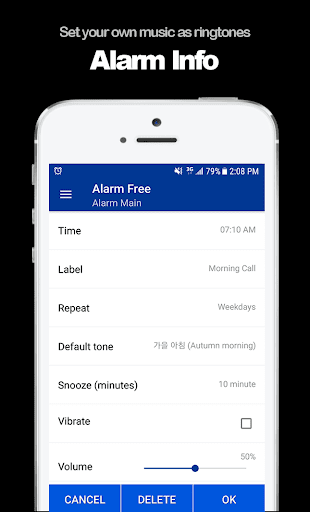 Alarm Clock - Image screenshot of android app