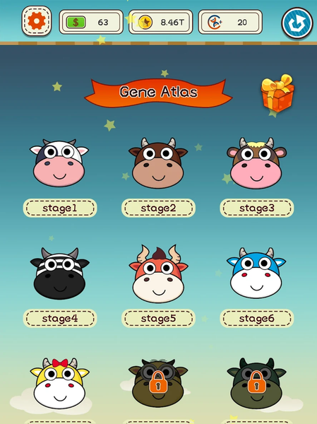Idle Cow Tycoon - Image screenshot of android app