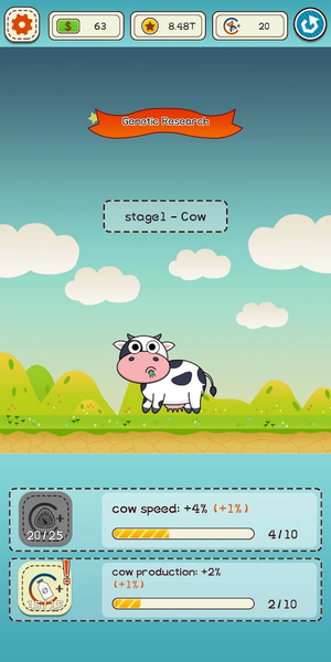 Idle Cow Tycoon - Image screenshot of android app