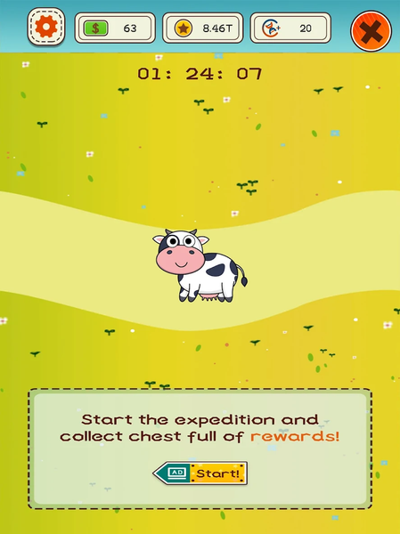 Idle Cow Tycoon - Image screenshot of android app