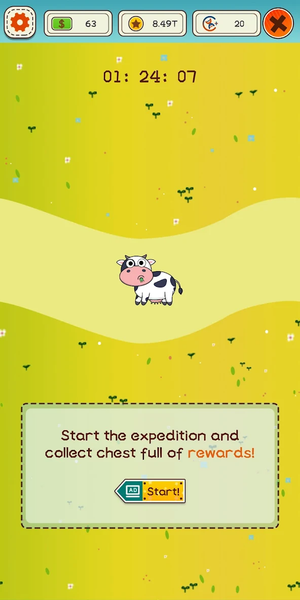 Idle Cow Tycoon - Image screenshot of android app