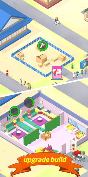 Idle Service Area -Tycoon - Image screenshot of android app