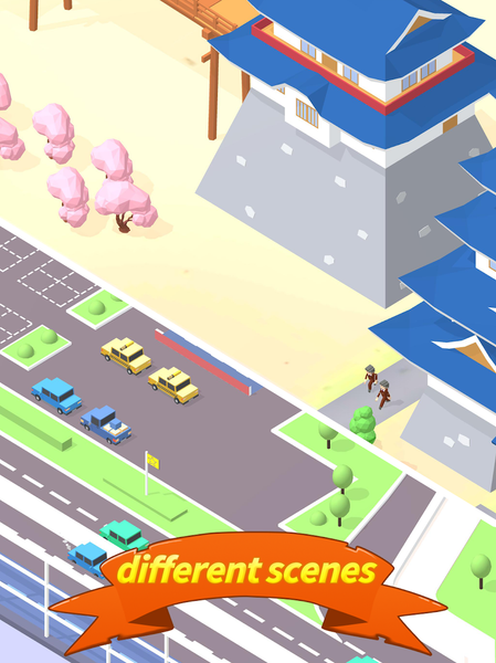 Idle Service Area -Tycoon - عکس برنامه موبایلی اندروید