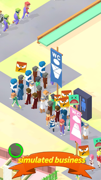 Idle Service Area -Tycoon - عکس برنامه موبایلی اندروید