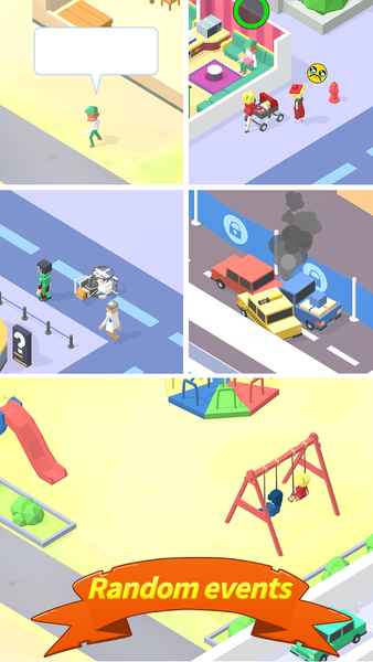 Idle Service Area -Tycoon - عکس برنامه موبایلی اندروید
