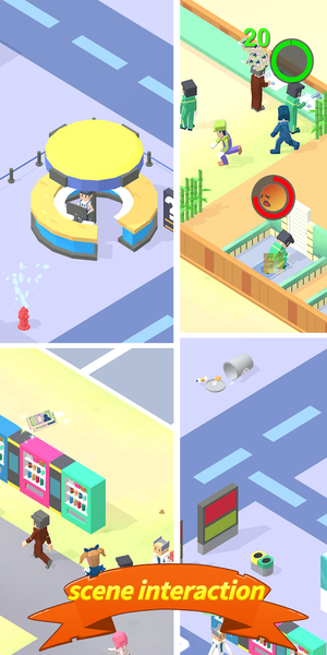 Idle Service Area -Tycoon - عکس برنامه موبایلی اندروید