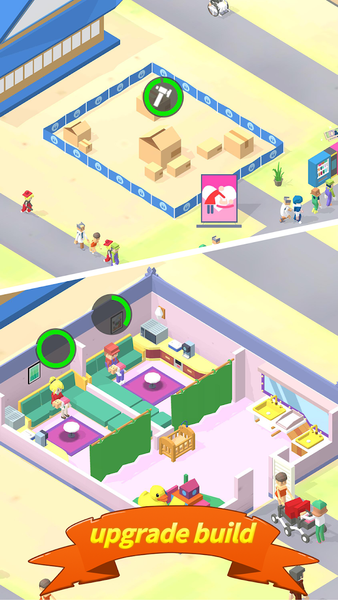 Idle Service Area -Tycoon - عکس برنامه موبایلی اندروید